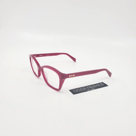 BRAND NEW MOSCHINO MOS517 QHO RED EYEGLASSES - Picture 8 of 12
